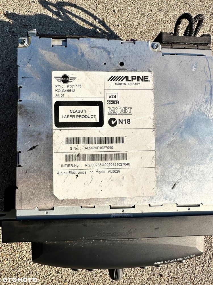 Czytnik Nawigacji Mini Cooper Countryman R56 R60 9361143 - 3