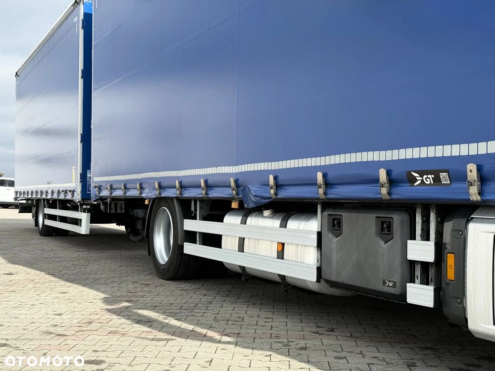 Mercedes-Benz ACTROS F 1836 / ZESTAW TANDEM 120 M3 / PRZEJAZDOWY / 7,75 M + 7,75 M / SALON PL - 11