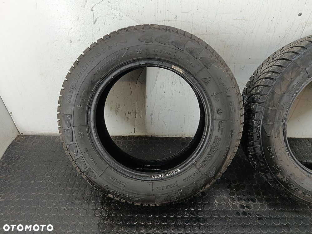 OPONY ZIMOWE 15 PARA EQUIPE ALPINMASTER 4  195/65R15 91Q - 5