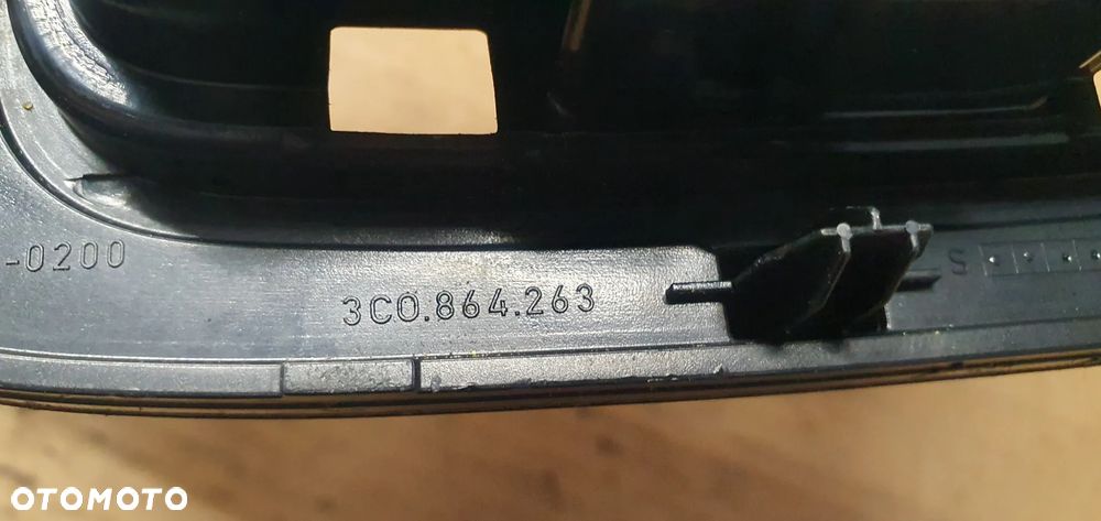 Ramka dekor tunelu wybieraka VW Passat B6 3C0864263 - 7