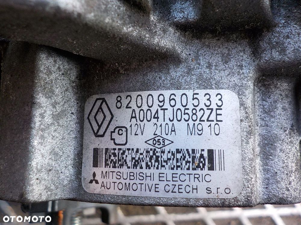 RENAULT SCENIC III 1.5 DCI ALTERNATOR 8200960533 - 3