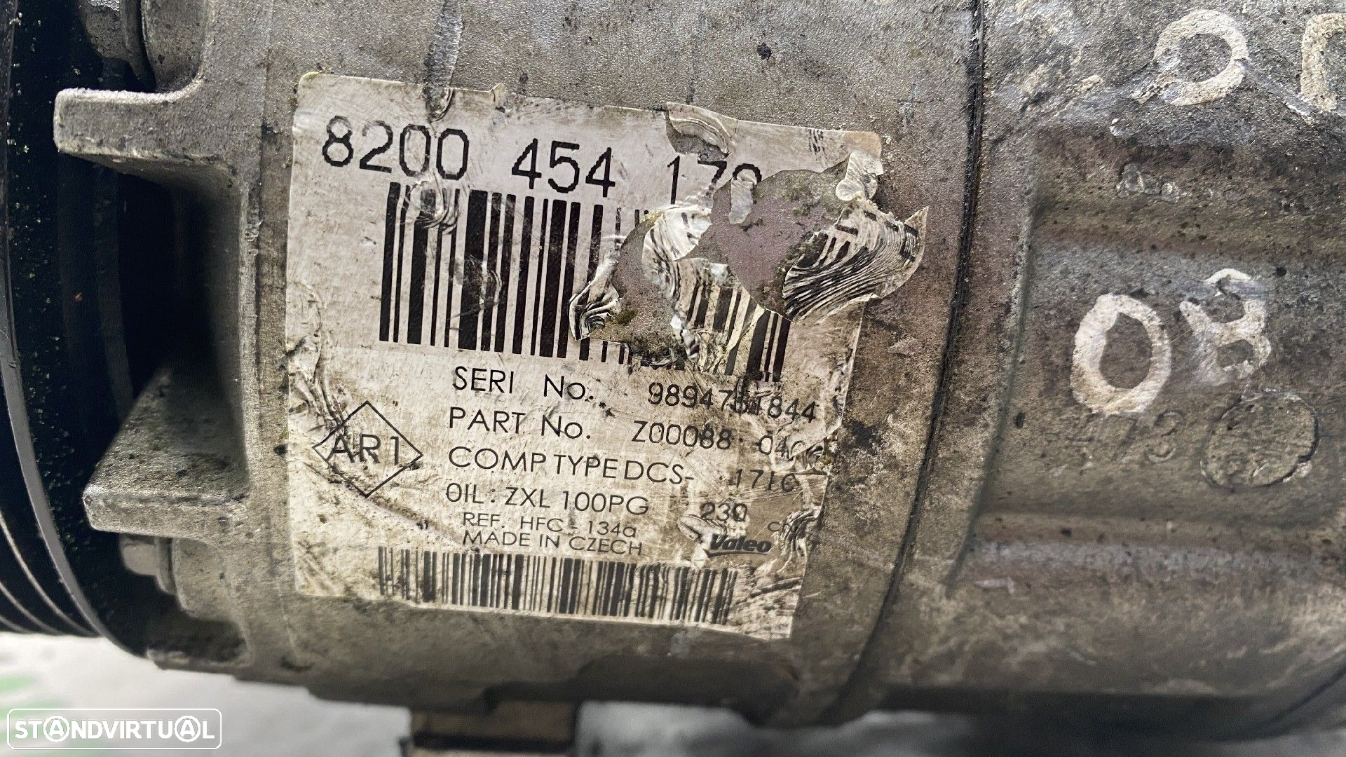 Compressor Ar Condicionado Nissan Qashqai / Qashqai +2 I (J10, Nj10, J - 3