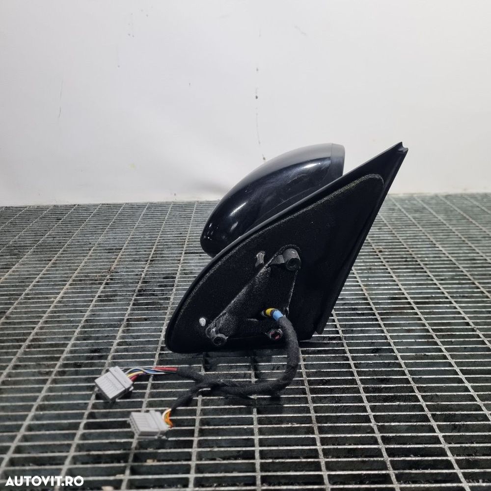 Oglinda dreapta Nissan Qashqai Facelift 2010 - 2013 4 Usi Super White 326 (1404) Cu ... - 2