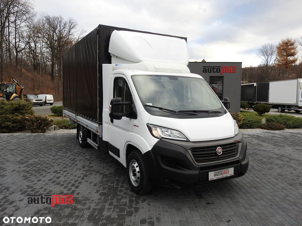 Fiat DUCATO PLANDEKA 10 PALET KLIMATYZACJA PNEUMATYKA  160KM - 2
