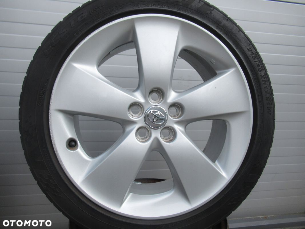 ALU+OPONY LATO R17 TOYOTA URBAN,PRIUS,AVENSIS II 5x100 - 8