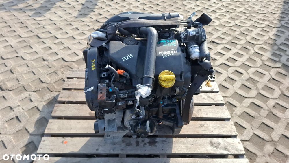 SILNIK KOMPLETNY K9KB410 1.5 DCI NISSAN JUKE F15 2012 OSPRZĘT CONTINENTAL - 4