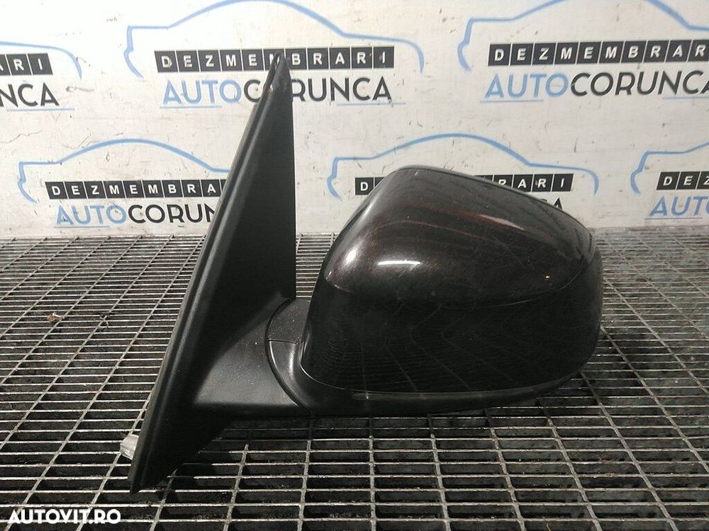 Oglinda stanga BMW X5 F15 2013 - 2018 4 Usi Sparkling Brown met B53/8 (1268) Fara rabatare - 1