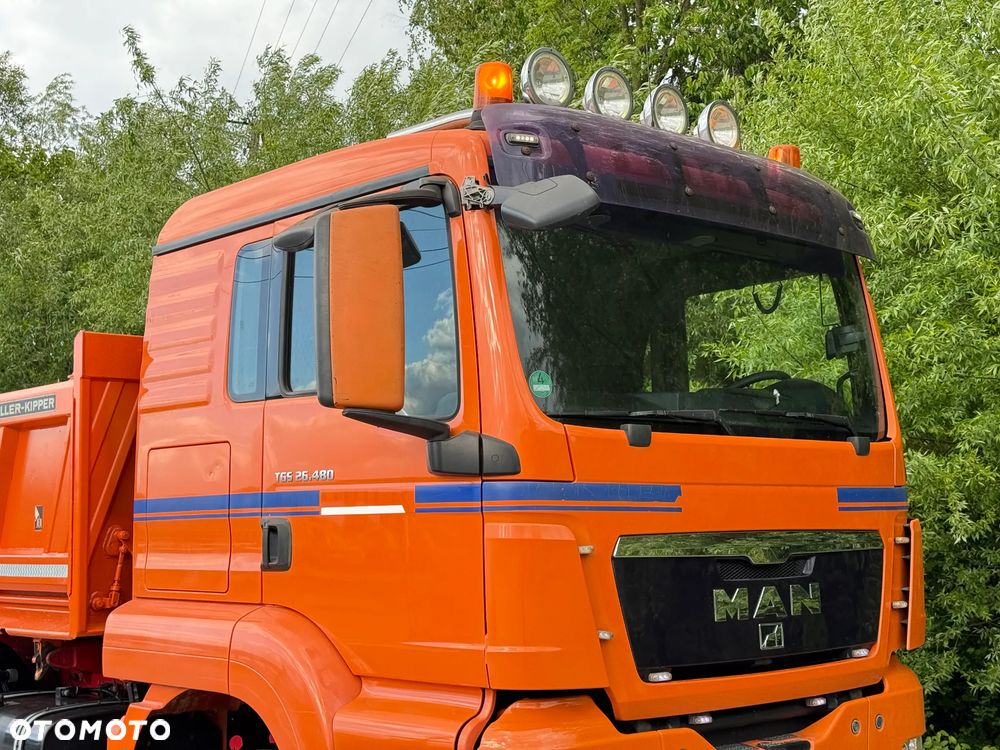 MAN * Kiper * Wywrotka * 26-480 *  MAN TGS 6x4 Bordmatic * Zastaw  * Stan Perfekcyjny * - 5
