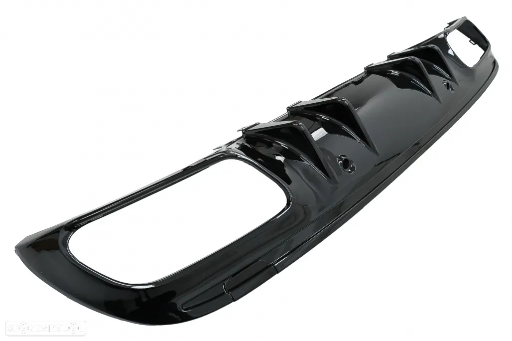 Difusor com Ponteiras Mercedes C W205 (2014 a 2020) Look 43 - 5