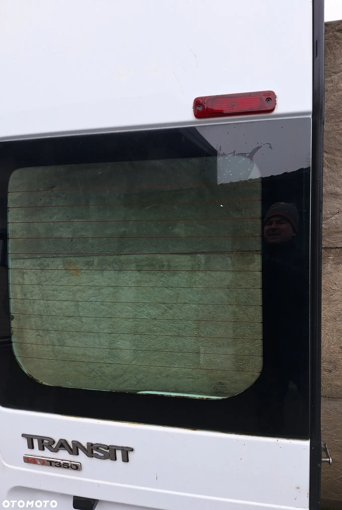DRZWI LEWY TYŁ ,WYSOKIE-204cm Z SZYBĄ- FORD TRANSIT 06-13r - 4