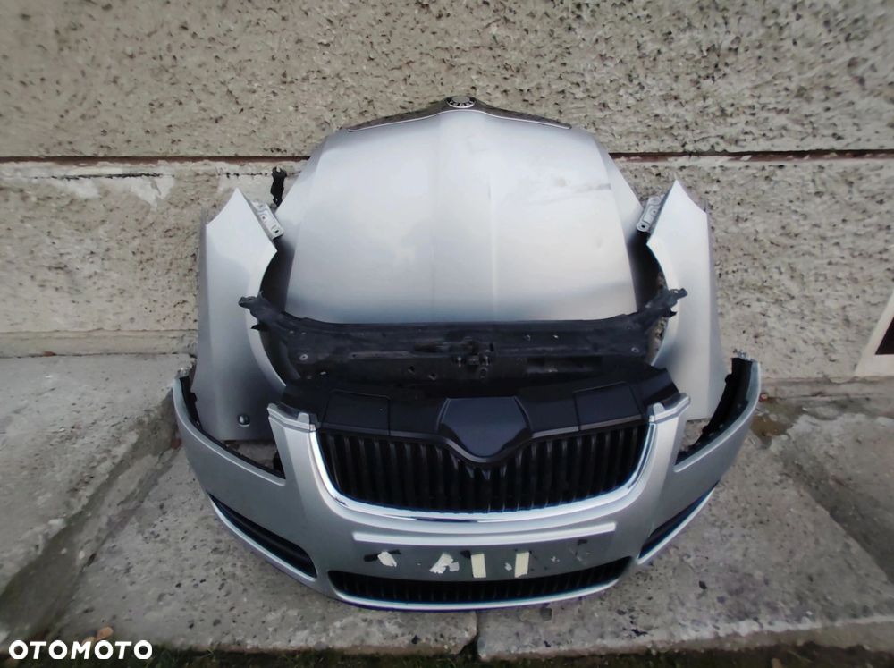 ZDERZAK MASKA BŁOTNIK KOMPLETNY PRZÓD SKODA FABIA II ROOMSTER 07/10r - 1