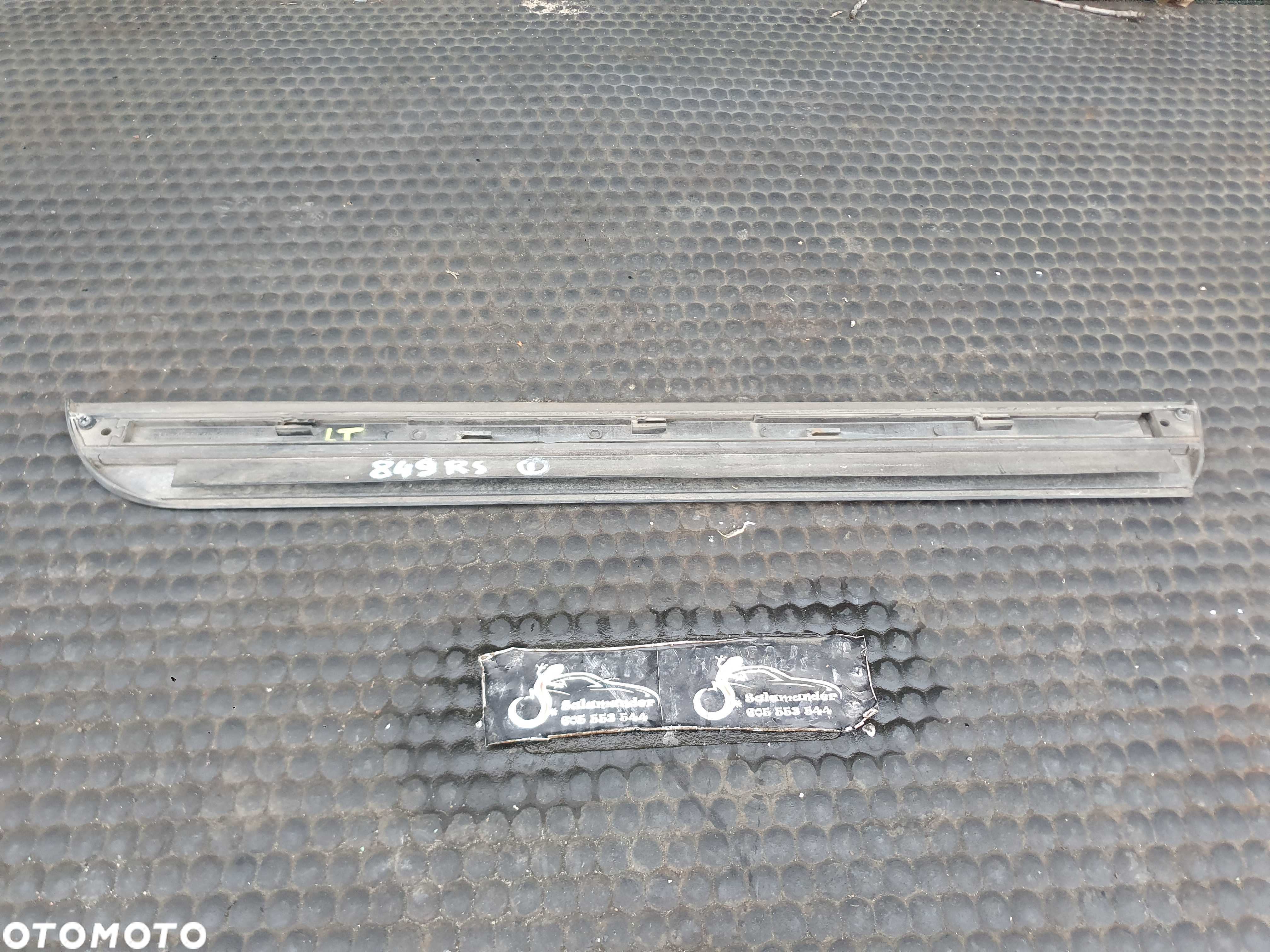 Listwa 8E0853969 8E0853970 Listwy Dolne Drzwi Tyl Tylne Lewa Prawa Szare Audi A4 B6 Sedan Kombi - 13