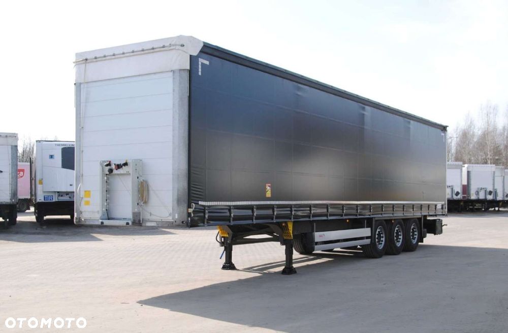 Schmitz Cargobull SCS kurtyna, podnoszona oś - 5
