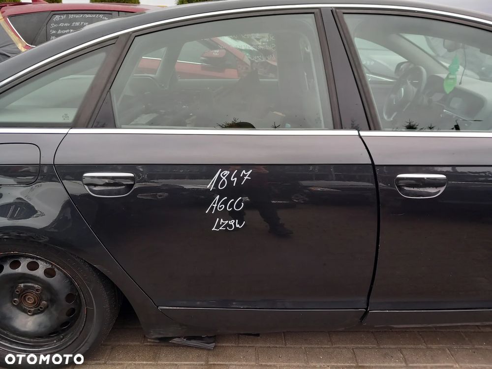 AUDI A6 C6 DRZWI PRAWE TYLNE PRAWY TYŁ SEDAN KOLOR: LZ9W - 1