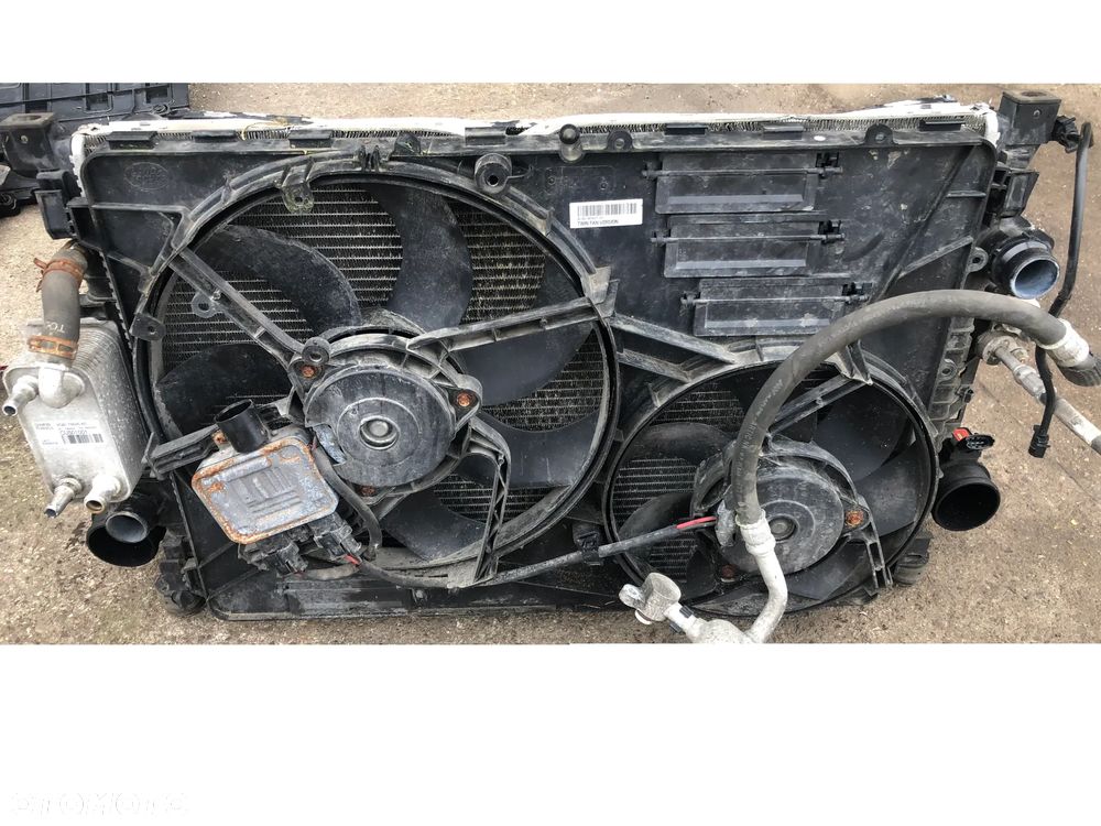 Chłodnica chłodnice komplet z wentylatorem Range Rover Evoque 2.2 Td4 - 1