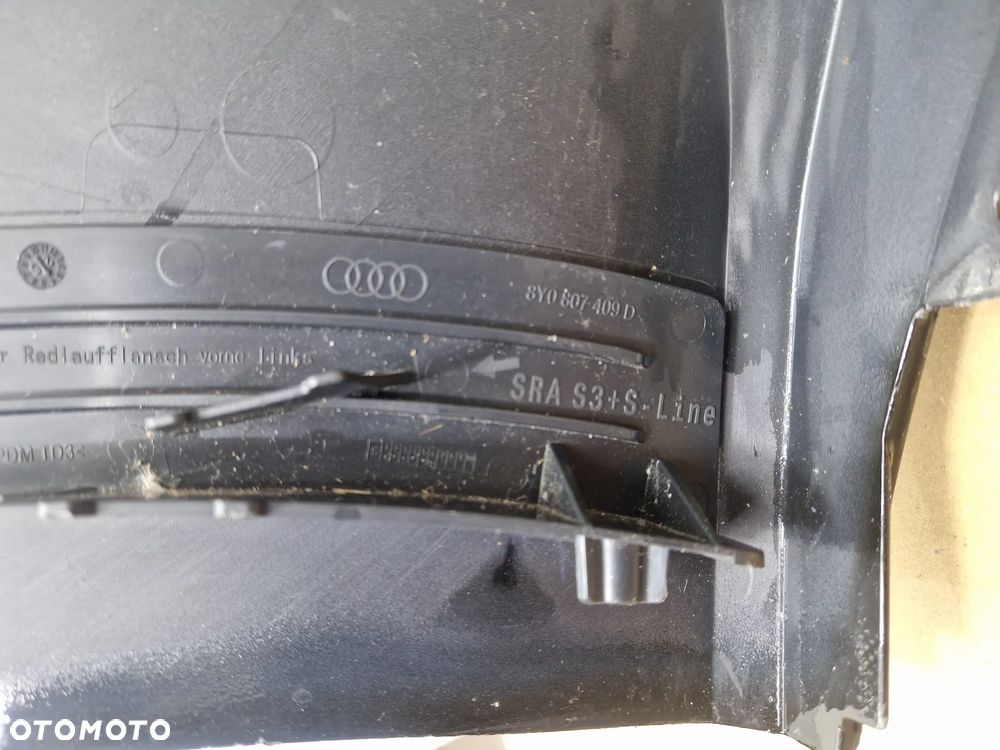 Audi A3 8Y0 HB LIFT 23- S-LINE ZDERZAK PRZEDNI PRZÓD 8V0807437R ORG - 16