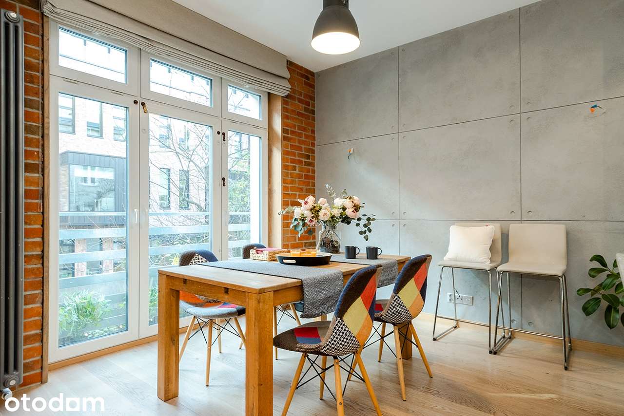 LOFT 109 m² przy Koneserze | wyjątkowa przestrzeń z garażem