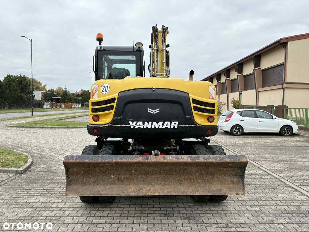 Yanmar B110W ROTOTILT 4 ŁYŻKI TYLKO 2618 mth - 3