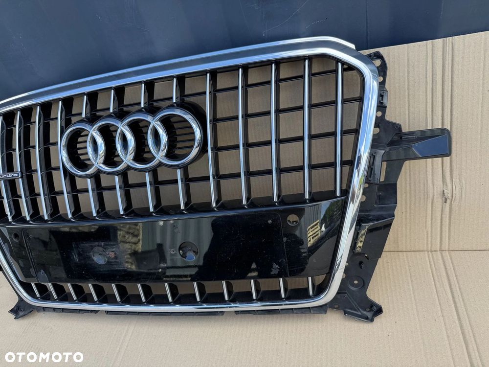 GRILL ATRAPA AUDI Q5 8R0 S-LINE LIFT 2012-2016 ORYGINAŁ ŁADNY STAN - 2
