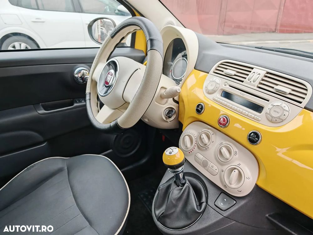 Fiat 500 1.2 Cabrio Lounge - 9