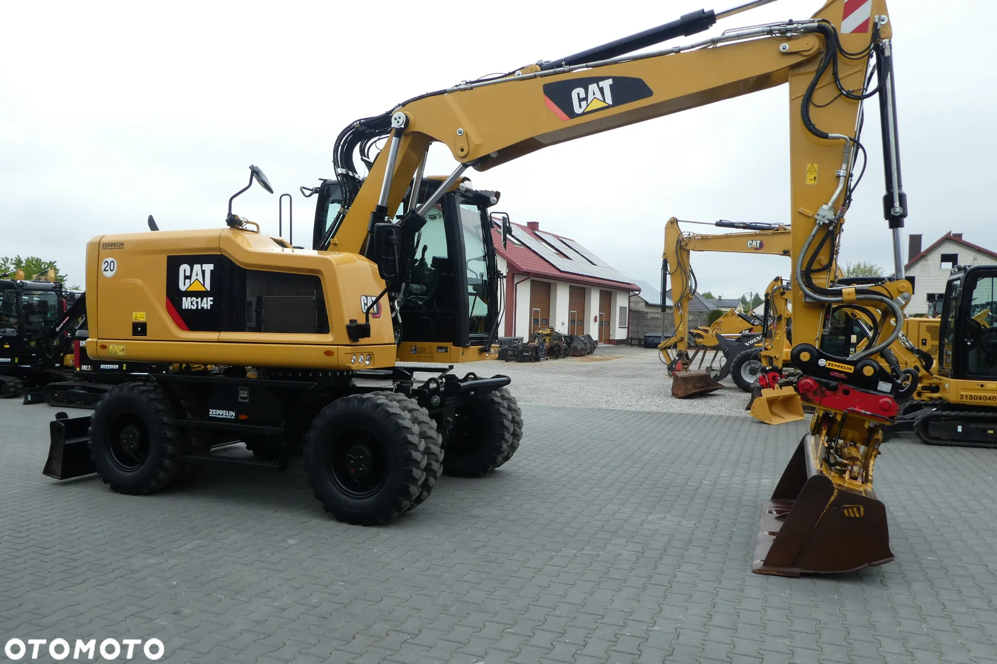Caterpillar M314F Z NIEMIEC - 6