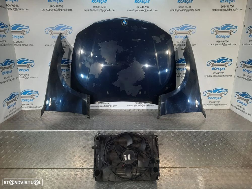 FRENTE COMPLETA BMW SERIE 1 E87 E81 PRE-LCI CAPOT PARACHOQUES GUARDA-LAMAS OTICAS RADIADOR VENTILADOR FRENTE FIBRA REFORÇO - 7