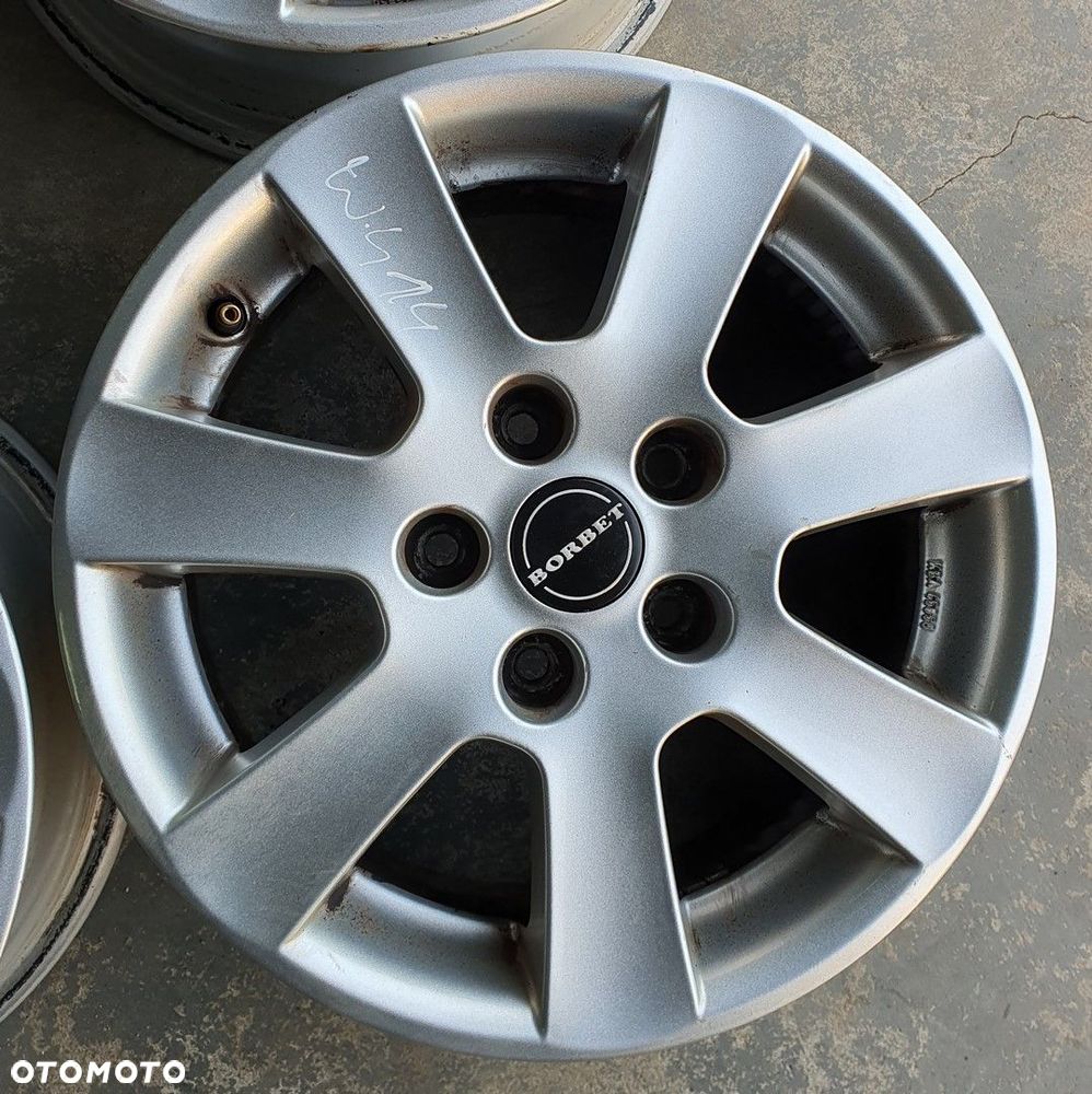 ALU FELGI 15 6.5J ET40 MERCEDES VANEO W414 KOMPLET - 5