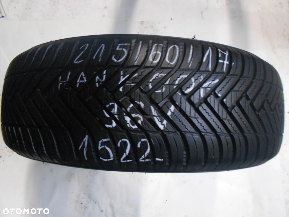 OPONA POJEDYNKA 215/60R17 HANKOOK KINERGY 4S2X DOT 1522 8MM - 1