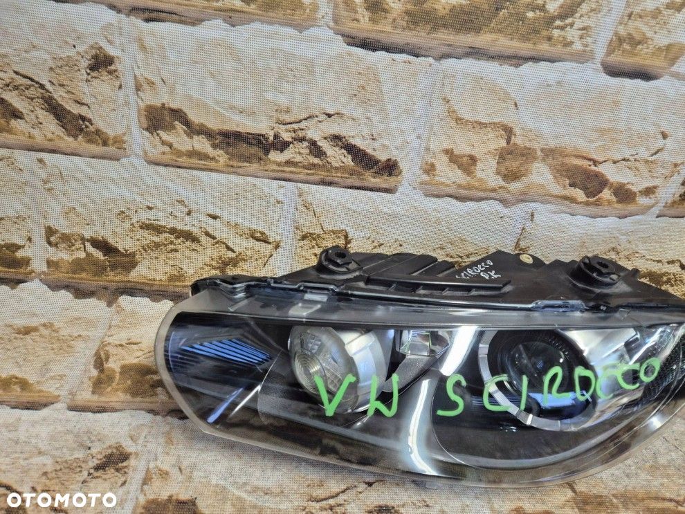 Reflektor Przód strona lewa Volkswagen Scirocco xenon kompletny - 4