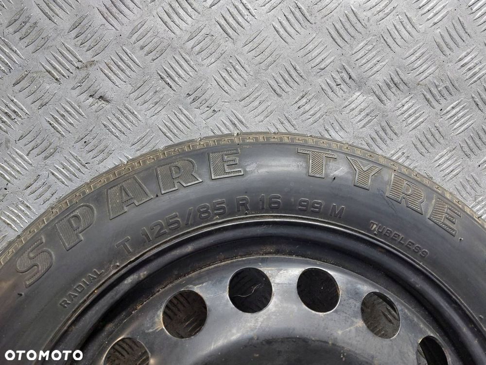 DOJAZDÓWKA 5X110 4Jx16 ET41 FI65,1 125/85R16 2004R PIRELLI SAAB 9-3 II - 3