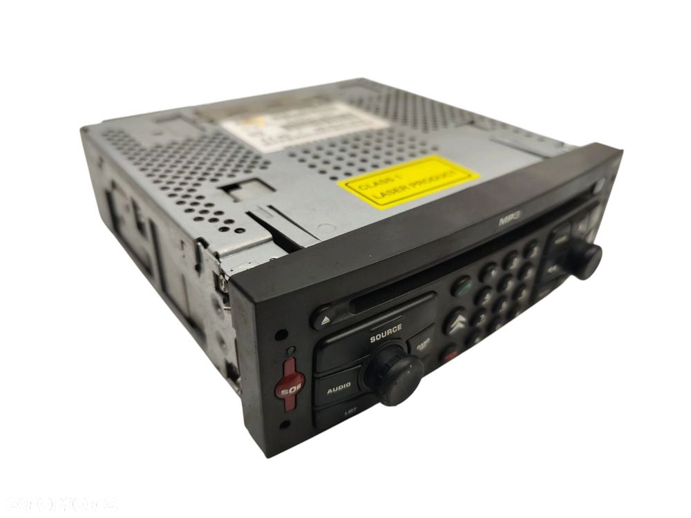 RADIO NAWIGACJA GPS CITROEN C4 PICASSO I (2006-2010) 2.0 16V 140KM 96629712XT - 6