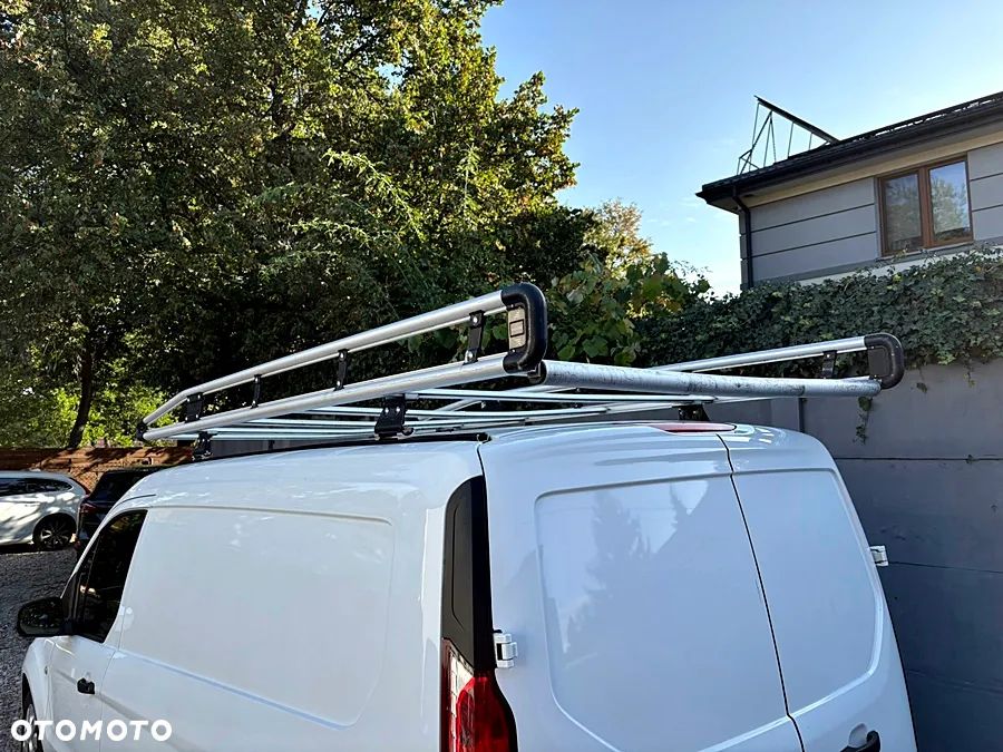 Ford Transit Connect 3 osoby LONG MAXI Klima Navi Kamera Czujniki parkowania GrzSzyba Bluetooth Apple Car Play Android Auto Bagażnik dachowy Hak Nowy rozrząd i oleje Gotowy do jazdy Pełny 2019 rok - 6