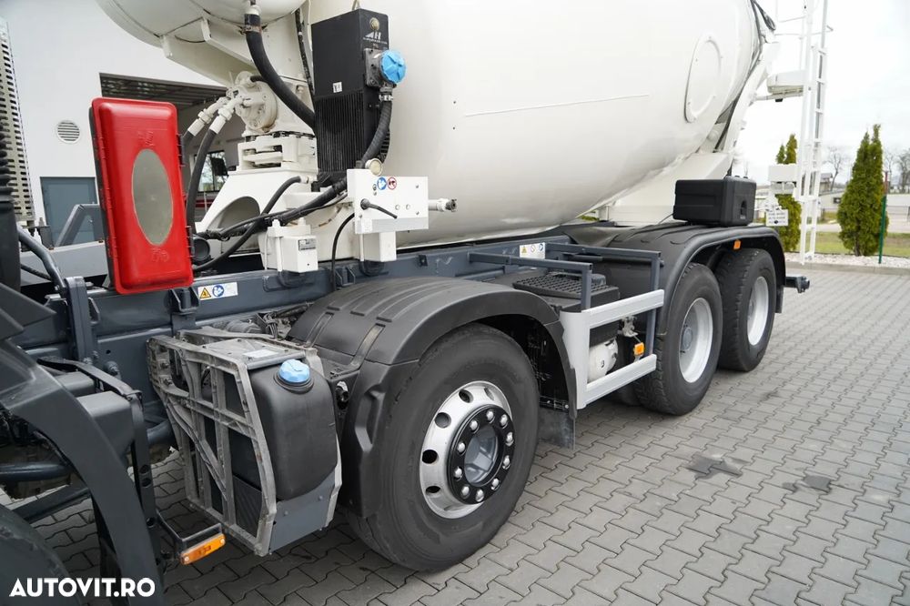 Renault C 430 / 8X4 / BETONIERĂ / MIXER 9 M3 / JANTE DIN ALIAJ / EURO 6 / - 11