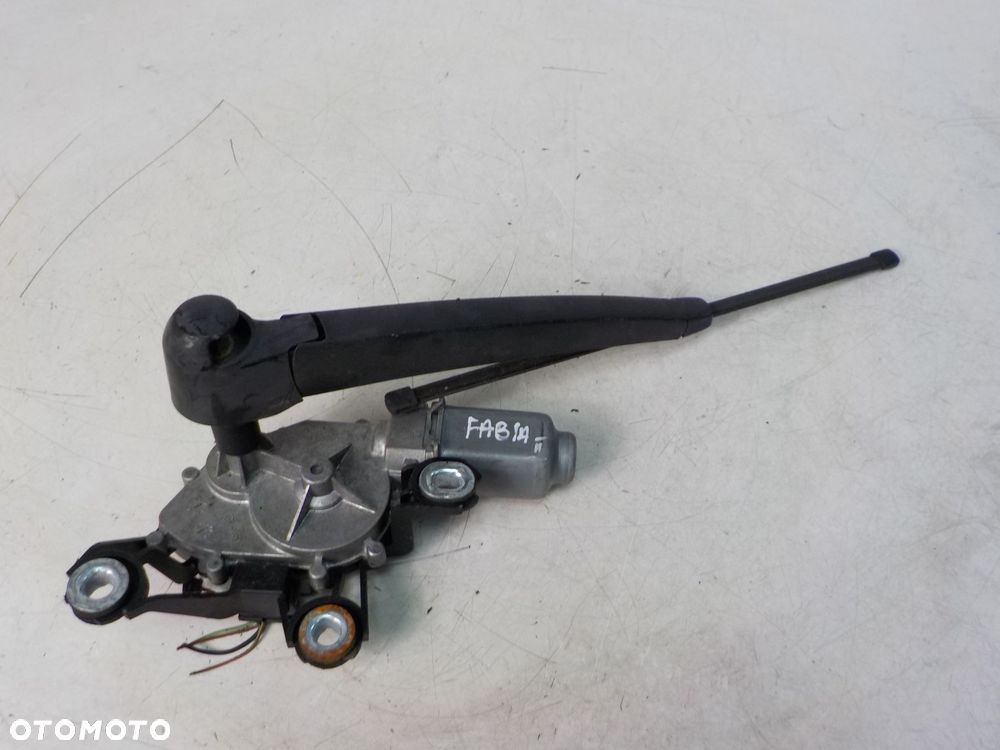 SKODA FABIA 2 II MECHANIZM SILNICZEK WYCIERACZEK TYŁ TYLNY 5J7955711A - 4