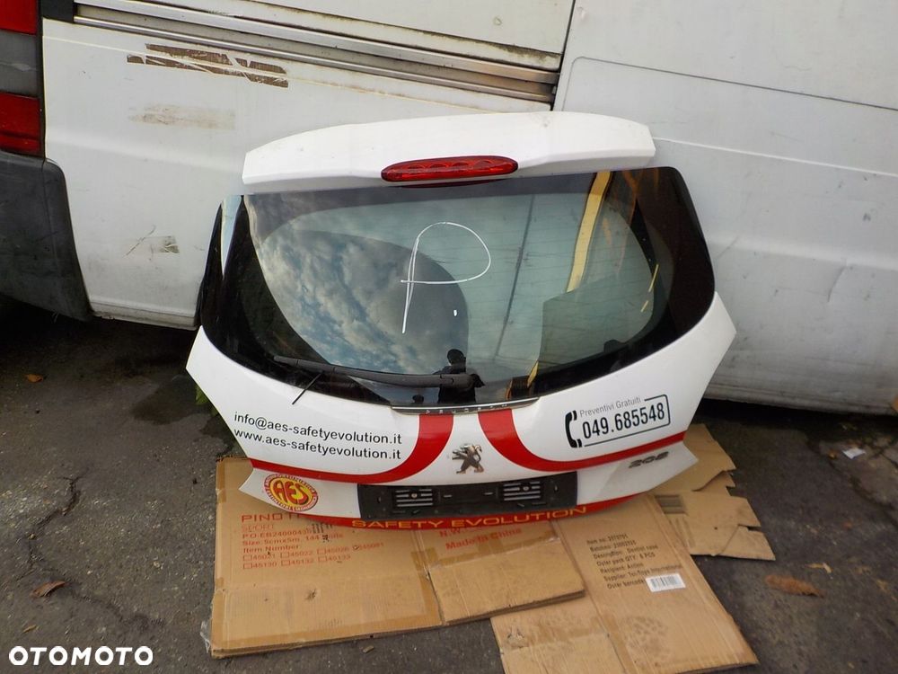 klapa tył tylna szyba peugeot 208 2013r - 1
