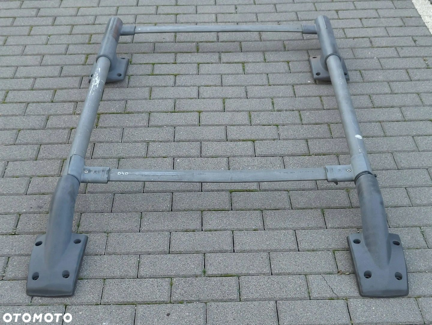 NISSAN NAVARA D40 RELINGI DACHOWE KOMPLET ORYGINAŁ - 3