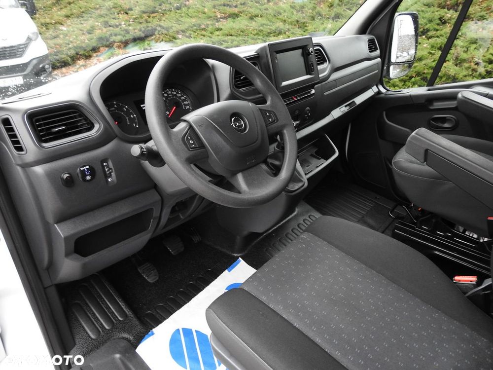 Opel MOVANO PLANDEKA 10 PALET WEBASTO TEMPOMAT NAWIGACJA KLIMATYZACJA LEDY PNEUMATYKA  165KM - 3