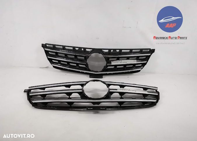 Grila Centrala Radiator originala Mercedes-Benz M-Class W166 2011 2012 - 1