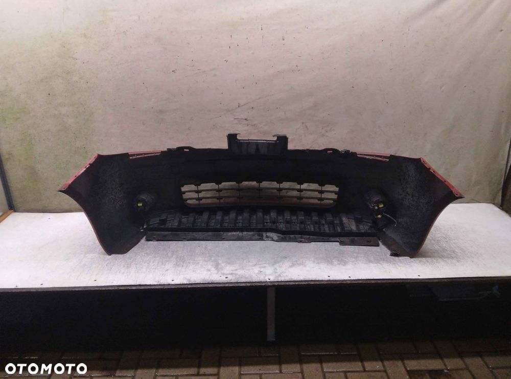+ ZDERZAK PRZÓD PRZEDNI NISSAN NOTE E11 R10 BORDO BORDOWY HALOGENY - 5