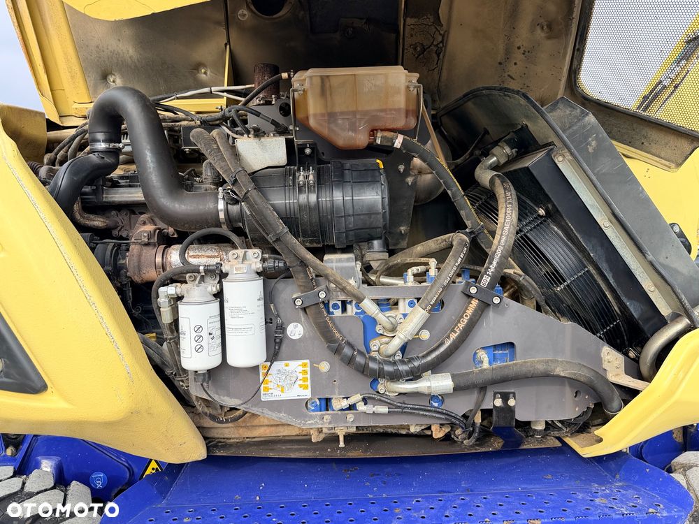 Mecalac Koparka 14 ton MECALAC 15 MWR koparko-ładowarka 3 łyżki widły 1 wł Centr.smarowanie Opony na BLIŹNIAKU 80%Camso ładowarka 714 12MTX 4x4 skrętne KLIMA kabina Premium silnik 146KM volvo EW140B DEUTZ szybka 35km/h - 25