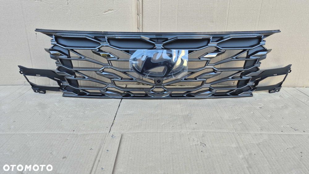 Atrapa GRILL + STELAŻ + KAMERA Hyundai Tucson IV LIFT 24- N-LINE OE