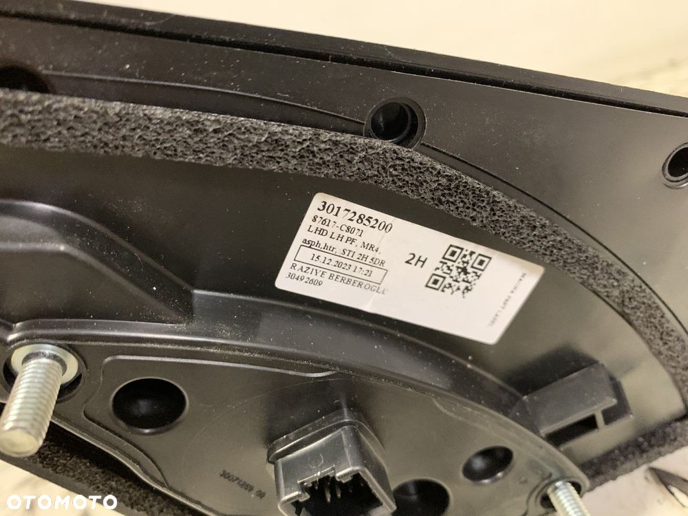 NOWE ORYGINALNE LUSTERKO LEWE ZEWNĘTRZNE HYUNDAI I20 II 2 87610-C8151 - 4