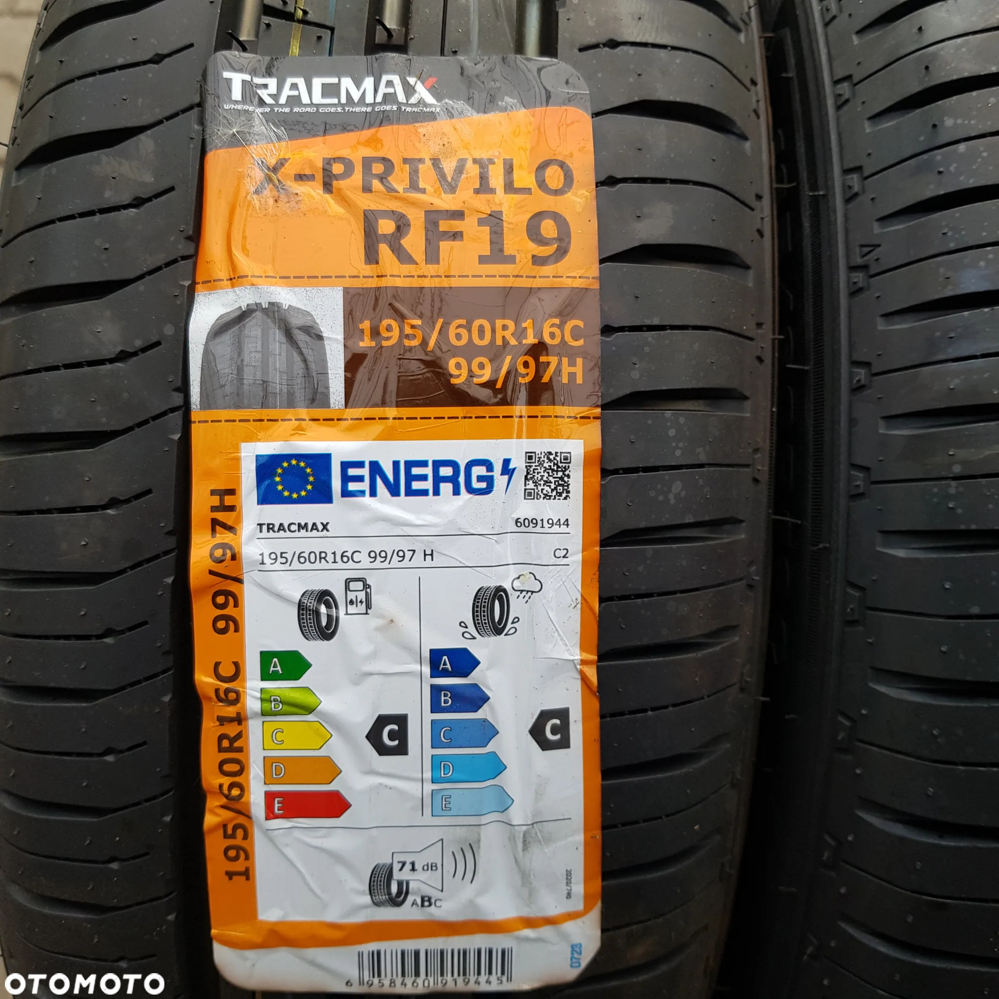 4x 195/60R16C Tracmax X Privilo RF19 Nowy komplet opon letnich - 2