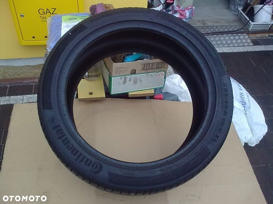 Opona 1x CONTINENTAL Sport Contact 5 235/45R19 99V 7,5 mm, 2019r. - 2