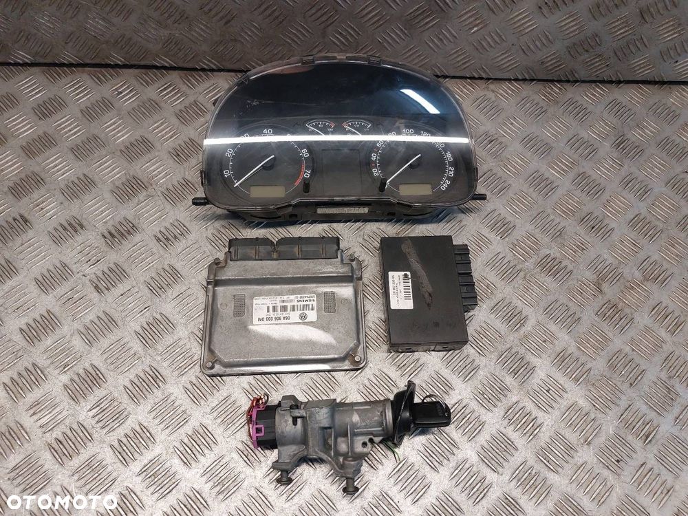 ZESTAW STARTOWY OCTAVIA I 1.6 8V FL 1U0920801B 06A906033DM 4B090851C - 1
