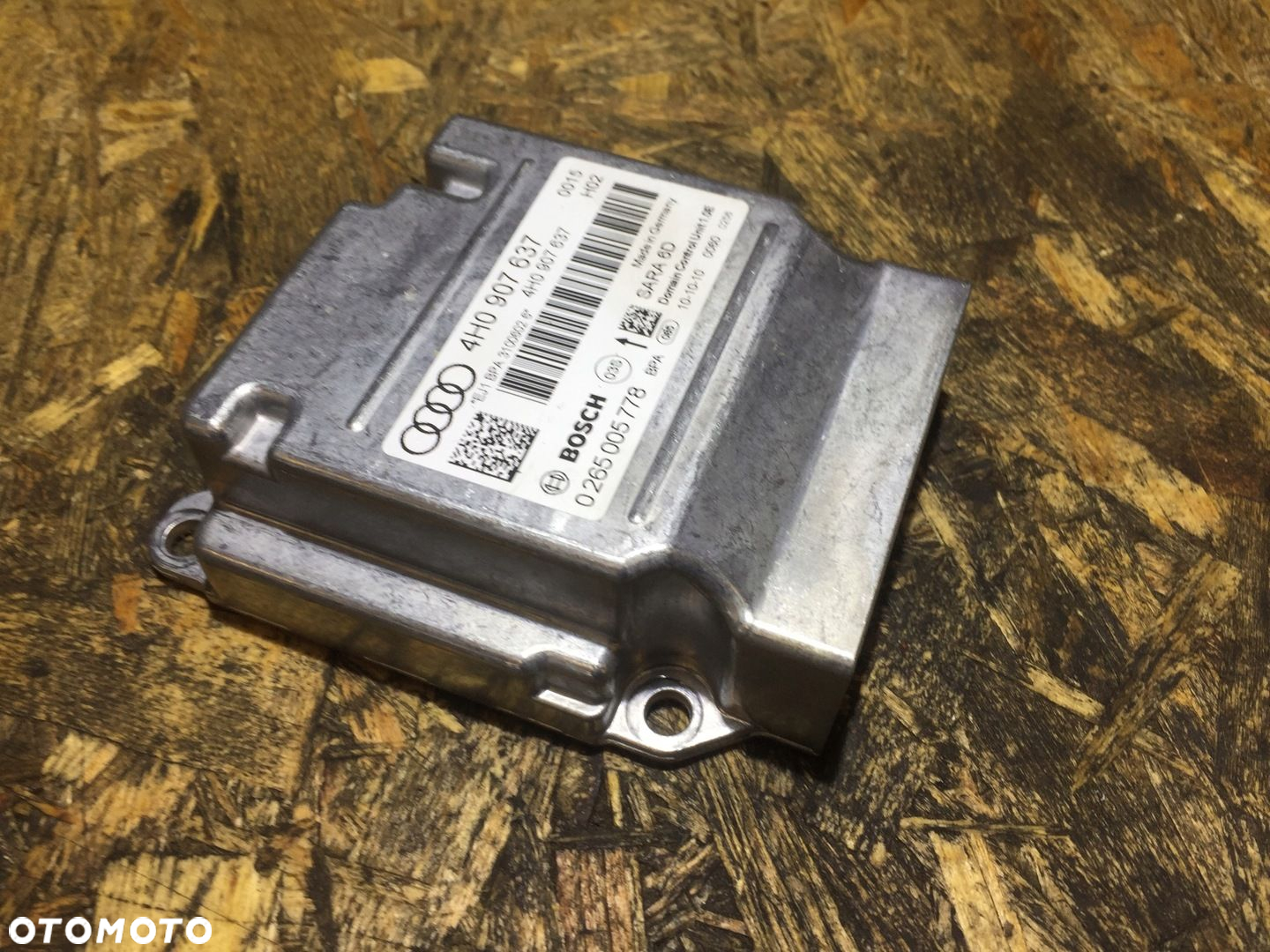AUDI A8 D4 MODUŁ SENSOR PRZYSPIESZENIA 4H0907637 - 2