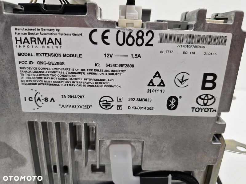 toyota verso lift radio fabryczne harman cd navi bluetooth 86140-0f061 - 13