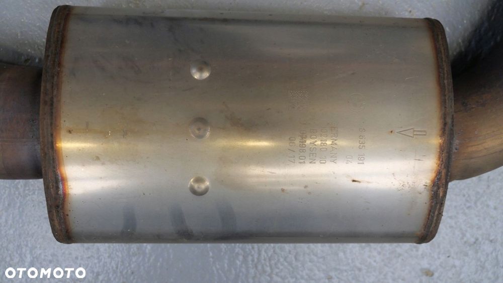 bmw g30 g31 tłumik wydech katalizator 8635191 - 3