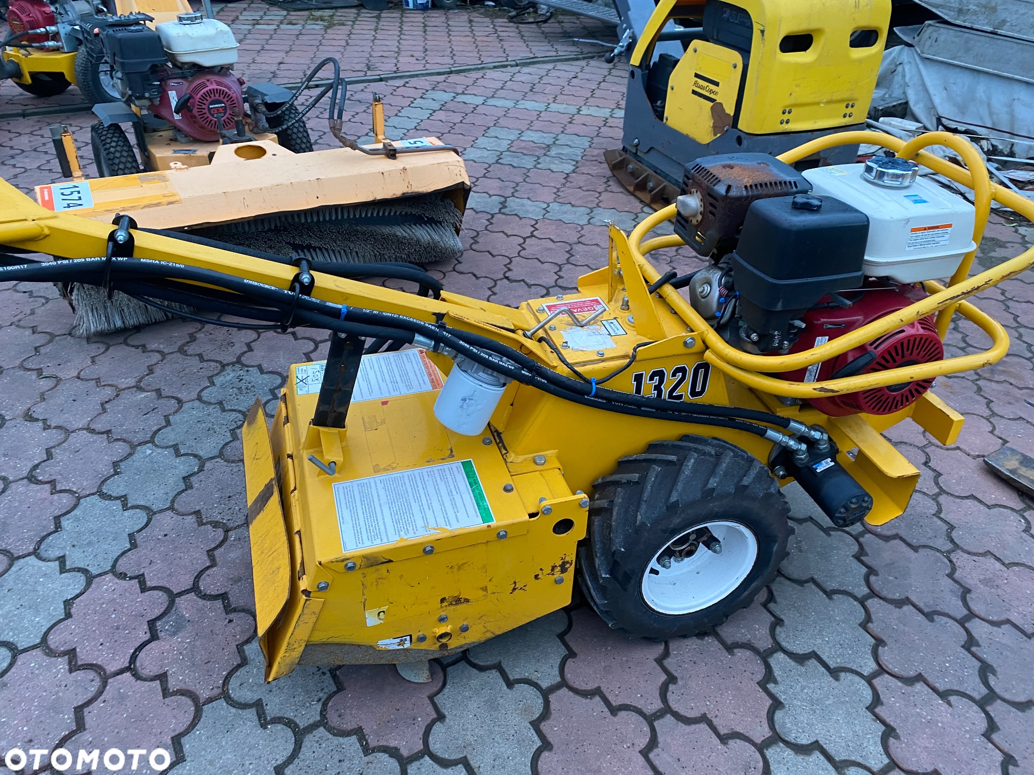 Glebogryzarka Barreto 13 km Honda napęd hydrauliczny baretto 2017 rok - 3