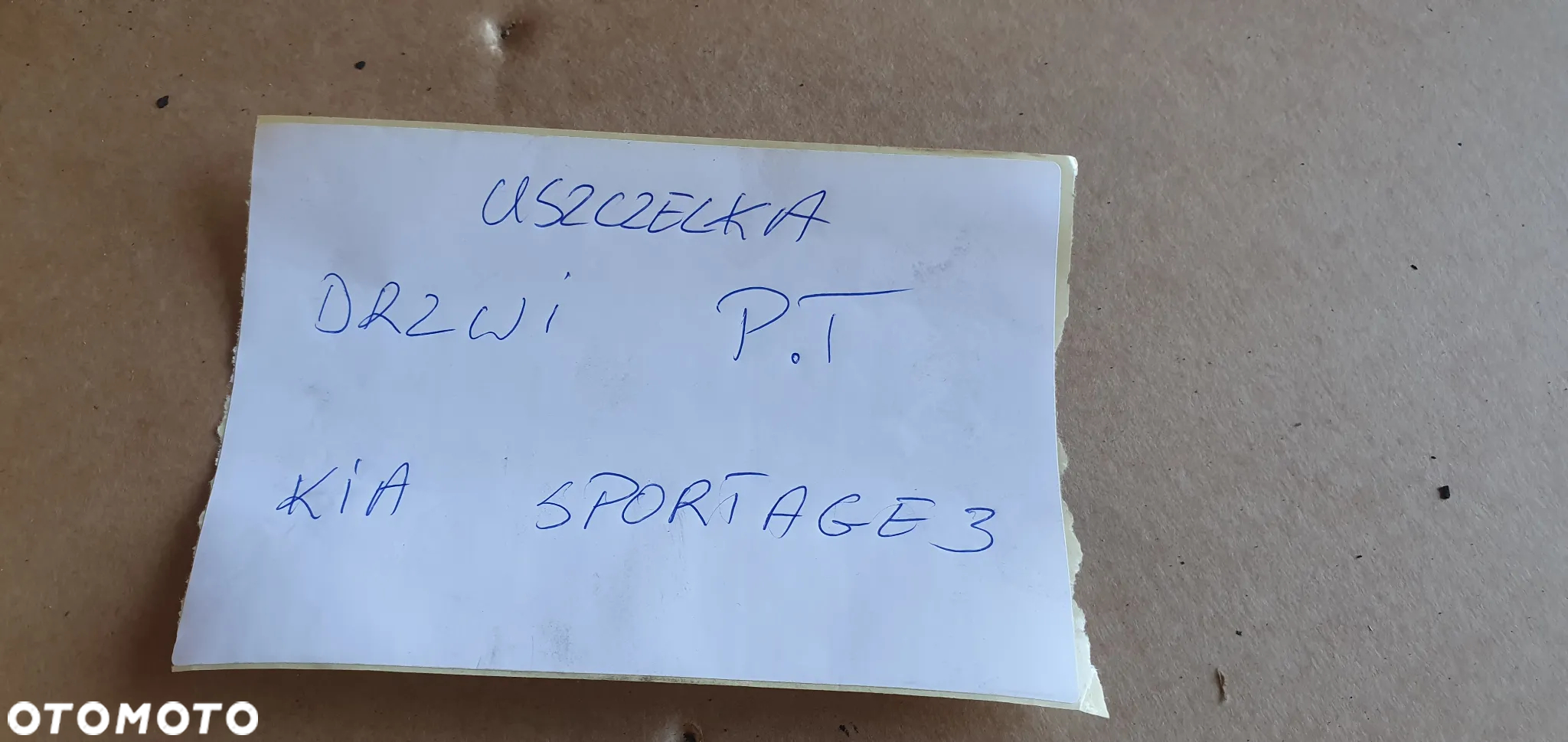 Uszczelka drzwi prawy tył tylna prawa Kia Sportage III - 7